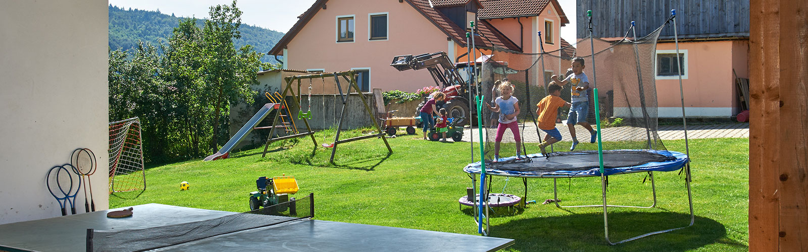 Viel Platz zum  Spielen 